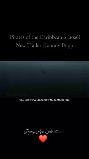 🤟🦊Pirates of the Caribbean 6 (2025) – First Trailer | Johnny Depp "Pirates of the Caribbean 6" sets sail on a dark and thrilling new adventure in the beloved franchise, as Captain Jack Sparrow — now shipless, crewless, and living in exile — is forced back into the storm when an ancient sea legend long thought buried resurfaces: Nyx, the Sea Goddess of the Abyss, once imprisoned by Jack’s ancestors, has awakened. With the deep magic of the ocean unleashed, Nyx raises a ghostly armada of cursed 