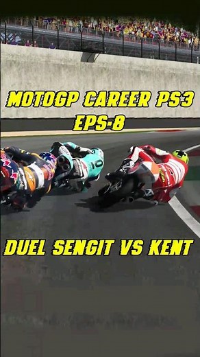 Motogp 15 PS3 Career mode - Duel super sengit vs Danny Kent di Mugello #motogpgame #motogpgameplay