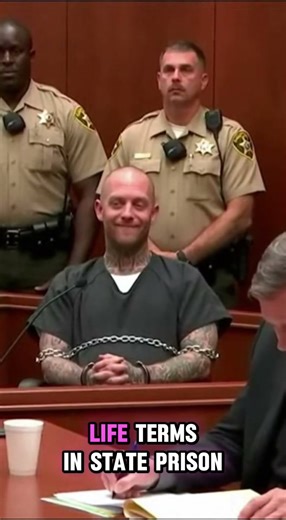 Courtroom Drama: Man In Courtroom Smiling After Listening To The Judge