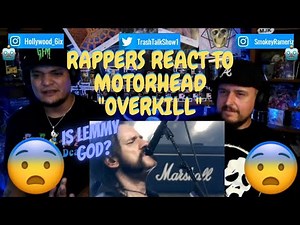 Rappers React To Motorhead "Overkill"!!! LIVE