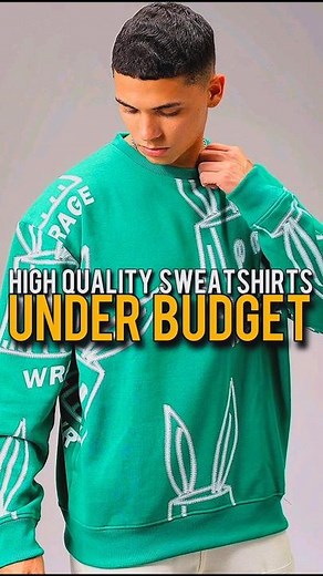 🔥Best SWEATSHIRTS Under ₹500/-😱✅ (High - Quality) #shorts
