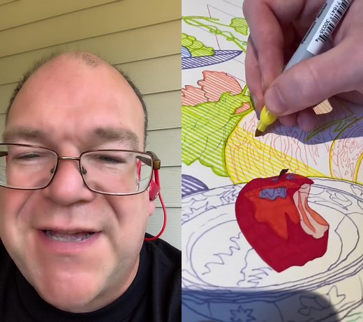 #duet with @lucasoakleyart #PepsiApplePieChallenge Sharpie drawing. #Crosshatching #Drawing #Sharpie #Art #Artist #Marker￼