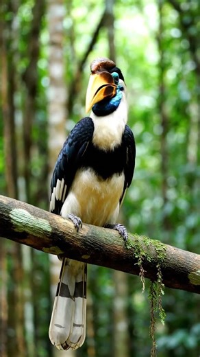 Hornbill ASMR | Deep Jungle Bird Sounds | Cinematic Wildlife 4K