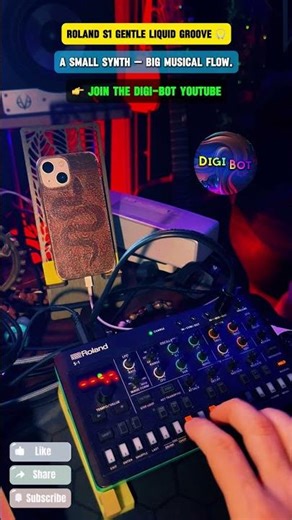 Roland S-1 DnB Groove ⚡ Live Sequencing