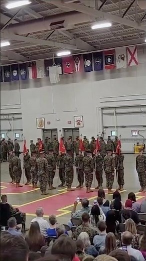 Return the Guidon #usmc #marinecorps #bootcamp #semperfi