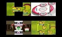 Mix of 4 videos from youtube : YTPMV Scan Quadparison 1