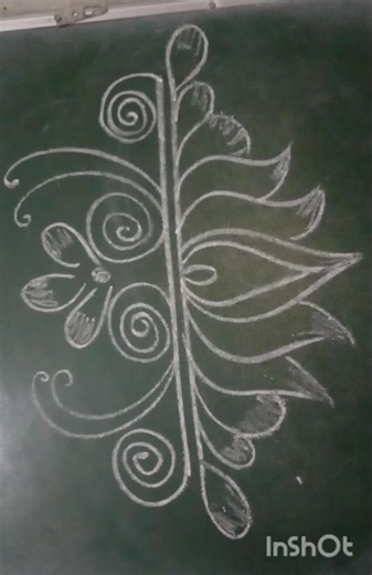 #rangoli side design like cheyyandi subscribe