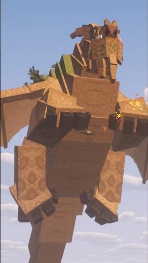 Foreverwing in How to Train your Dragon in Minecraft #shorts