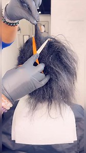 193K views · 16K reactions | YES to this forced MakeOver on @1belle.fleur #CurlyPixie Loving Everything about it  Relaxer-Rinse-Cut-Style Powered by @jupoppin Shop JUPOPPIN.COM | Gillian Garcia Artistry | Facebook