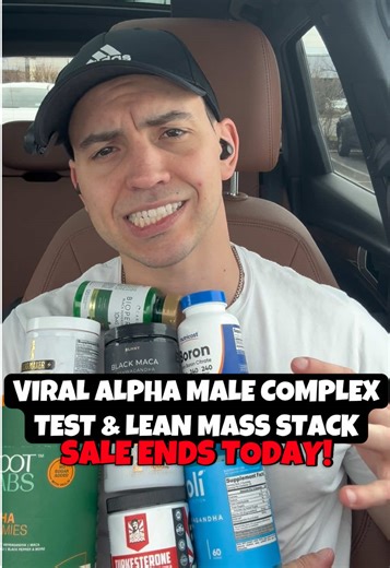 Alpha Male Complex keeps the edge sharp. #alphamalecomplex