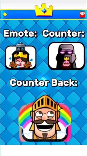 Toxic Emote vs Toxic Counter vs Toxic Counter Back Pt.8 🥶 #clashroyale