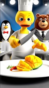 Cute Duck Enters a Cooking Competition | Fun & Adorable Cooking Show #cartoon #ducklingspro