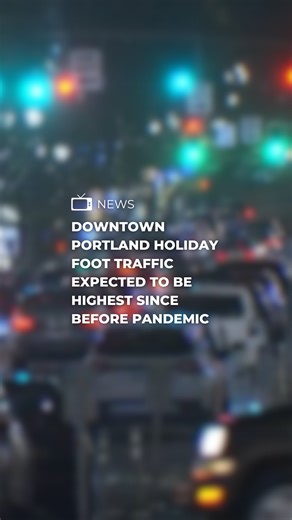 KPTV FOX 12 Oregon on Instagram: "Holiday foot traffic in Portland is expected to reach its highest point since before the pandemic. Find the full story on the FOX 12 app."