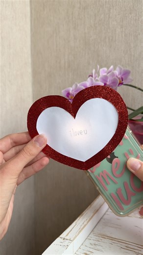 Secret Message Card 🩷 #shorts #gift #secret #diy #love