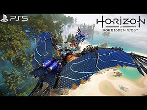 Horizon Forbidden West PS5 - Free Roam Gameplay 4K 60FPS (Performance Mode)