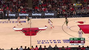 Derrick Jones Jr. crushes the rim