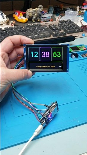 ESP32 + 3.5inch TFT Display