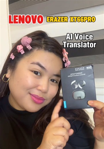 AI Voice Translator in Lenovo Earbuds