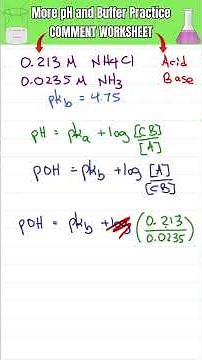 Buffer pH from Kb? WITHOUT a Calculator? 😵 Try This Trick
