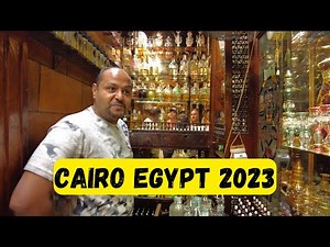 Inside the Biggest Bazaar in Cairo Egypt (Khan el-Khalili)