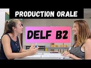 🇫🇷 DELF B2 2025 - Complete oral production exam simulation - 3 exercises ✅💯#delfb2 #delfdalf