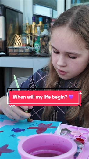 Little Rapunzel? New live action movie?? Willow did just get up and was chilling this morning ✌️ Messy hair don’t care ✌️ #liveaction #disney #tangled #movie #fyp