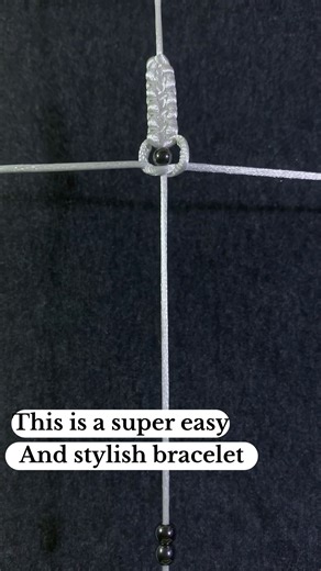 Super easy macrame bracelet anyone can make/ easy tutorial #easy #diy #macrame