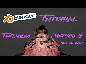Blender Tutorial - Growing Tentacles Method 2