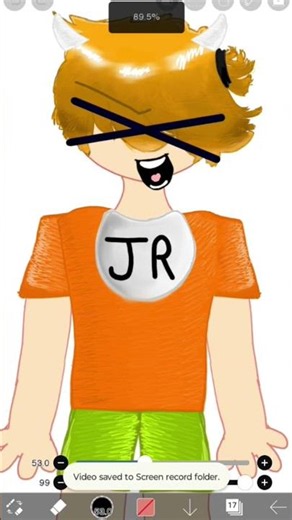 i Drew Junior 🧡💚[SML] #fanart #SML #Roblox #art #ibispaintx