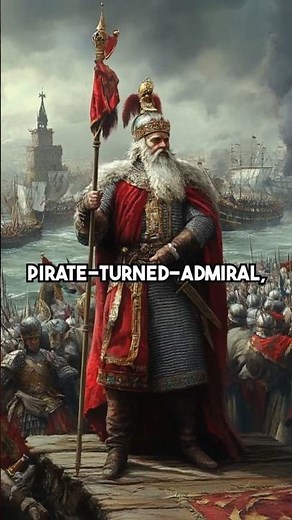 Hayreddin Barbarossa, the legendary pirate turned admiral! #history #warrior #stories