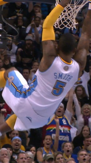 To celebrate J.R. Smith’s 40th birthday today, look back at one of the most memorable poster slams from his career! | NBA