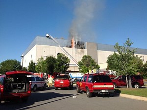 PHOTOS: Fire at Marlo Furniture Closes Rockville Pike