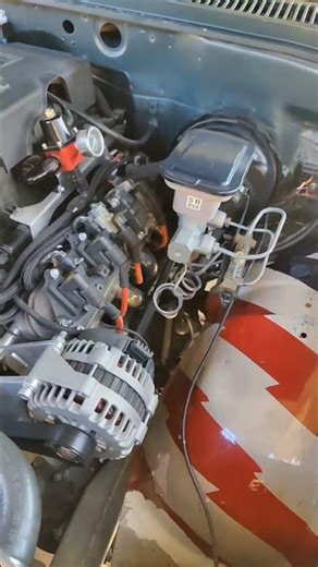 Hughes Performance Powerglide Setup 😈That should wake it up..😂@hughesperformance #smalltire #noprep