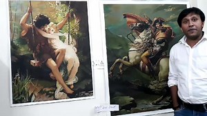 19K views · 249 reactions | Antique gold leafing art https://www.youtube.com/channel/UC7BWhehqZYb5VDtvzadgCeg | SK Art and Painting Classes | Facebook