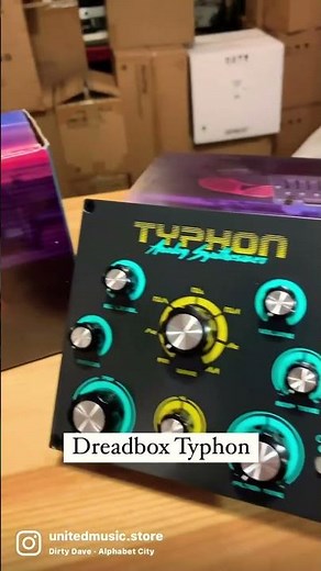 Dreadbox Typhon 🎛 #dreadbox #typhon #analogsynth #synth #synthesizer #ladderfilter #unitedmusic