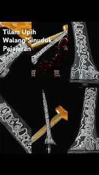 Keris Tilam Upih Pamor Walang Sinuduk Tangguh Pajajaran
