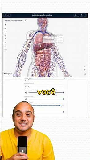 SECRET WEBSITE teaches you everything about Human Anatomy with 3D Technology