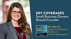 What do entrepreneurs need to think about in terms of insurance as they are just getting started? In a new episode of Uniquely Small Biz, Selective’s Kim Merrick shares her take on the key coverages that new #smallbusiness owners should consider. | Selective