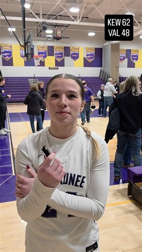 Kewaunee's Braelyn Chevalier shares her excitement after the Storm beats Valders and she gets one more home game with the regional final on the line against Oconto on 96.7 WBDK. | New Radio Sports Network