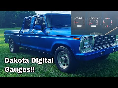 How to Install Dakota Digital Gauges on a Dentside Ford 73-79