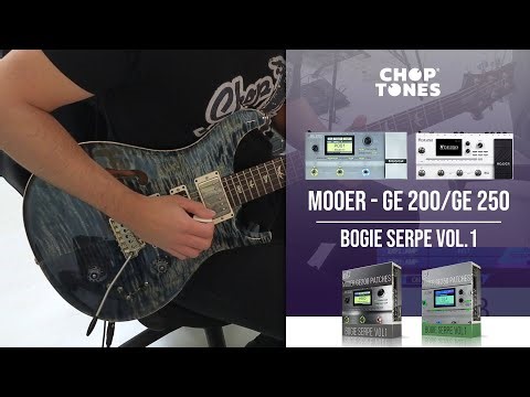 Mooer GE150 Pro / GE200 / GE250 Patches | Bogie Serpe vol1 | Playthrough (Mesa King Snake MNRS)