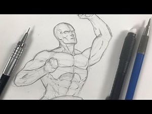 How to Draw An Action Pose for Comics Pencil and Paper