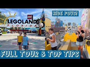 LEGOLAND Florida FULL TOUR 2025 I Ride POVs, Detailed Tour of Each Land, Top Tips, What Kids Think!