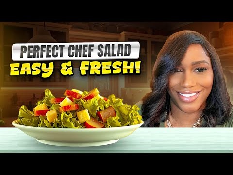 How to Make the Perfect Classic Chef Salad at Home | Easy & Fresh Recipe!