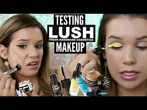 Full Face TESTING LUSH Makeup! WORTH IT or TOSS IT??!
