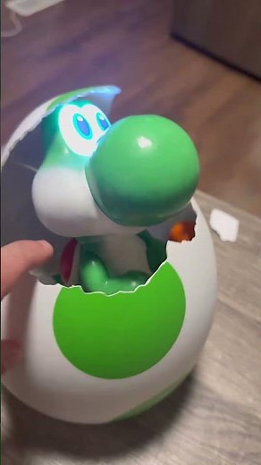 Yoshi action toy #thesupermariogalaxymovie #yoshi #toys #robot #shorts