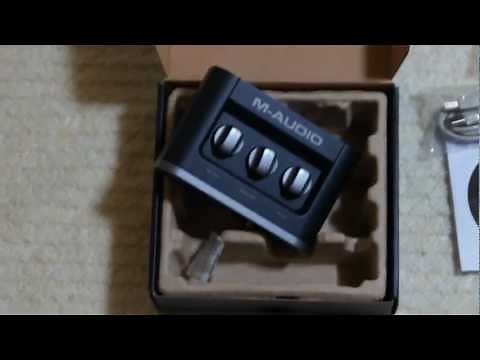 M-Audio Fast Track II Test / Review and Unboxing (Tested on a Behringer B-1)