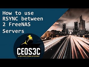 How to setup RSync on FreeNAS (RSync between 2 FreeNAS Servers)