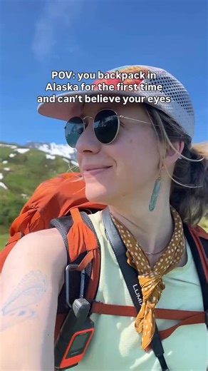 Travel Alaska on Instagram: "POV: You take your first trip to Alaska and can’t believe your eyes. From glaciers that stretch for miles to wildlife roaming freely to skies that glow with the midnight sun or northern lights — nothing compares to experiencing it for yourself. Whether it’s your first visit or your tenth, Alaska has a way of leaving you in awe. / Reel by @kaelan.young #TravelAlaska"