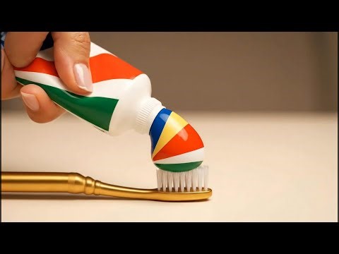 Image Your Country Flag as Your Toothpaste ✨🪥 Starting with Seychelles...